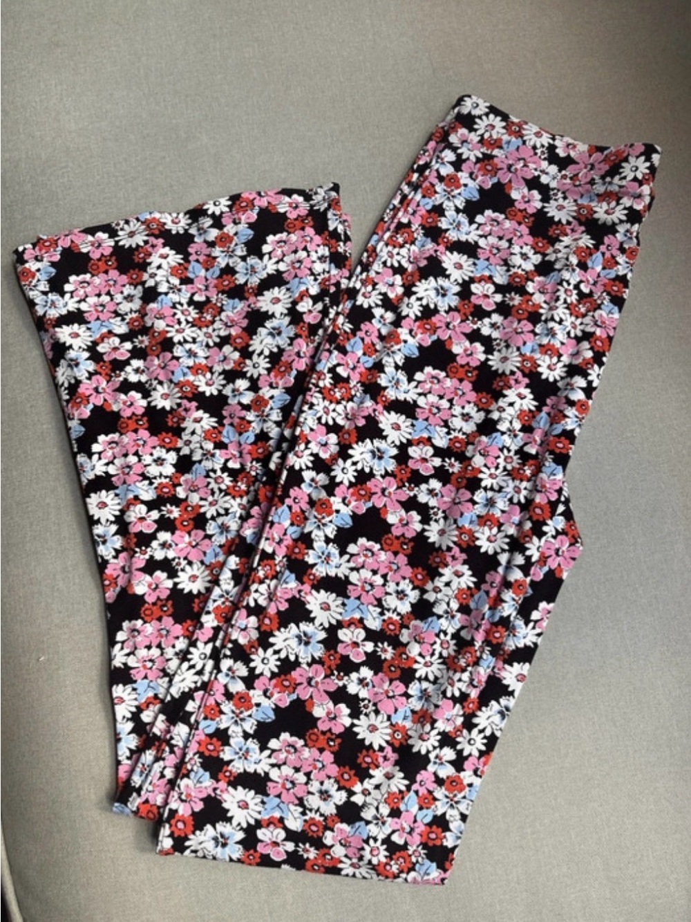 ASOS Floral Flare Leggings